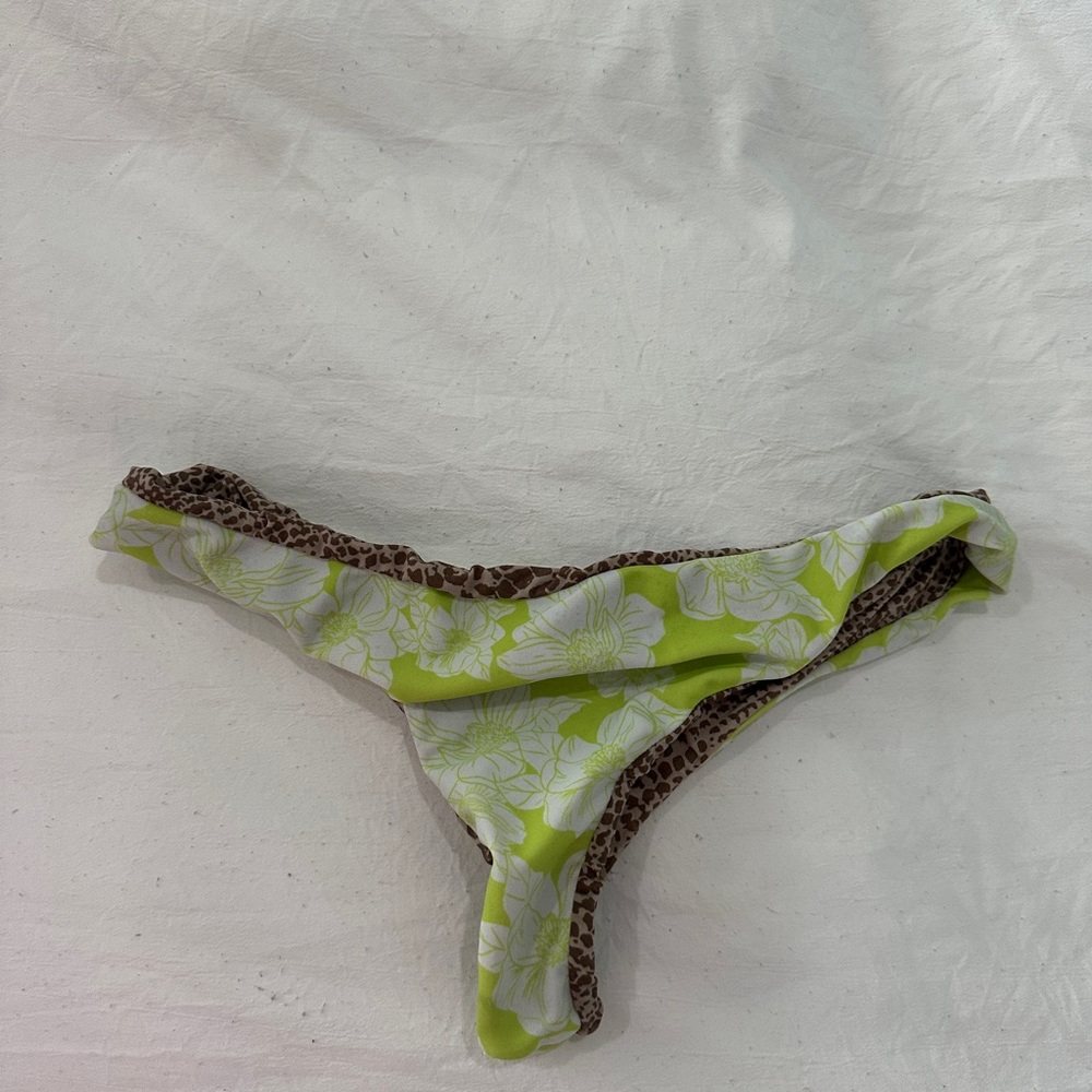 Acacia Swimwear Leopard Print Bikini Bottom